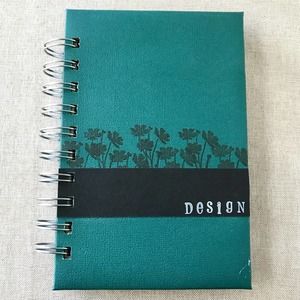 Design - Blooming Journal - A6 - 4x6 - Lined - Bullet Journal - Planner - Spiral